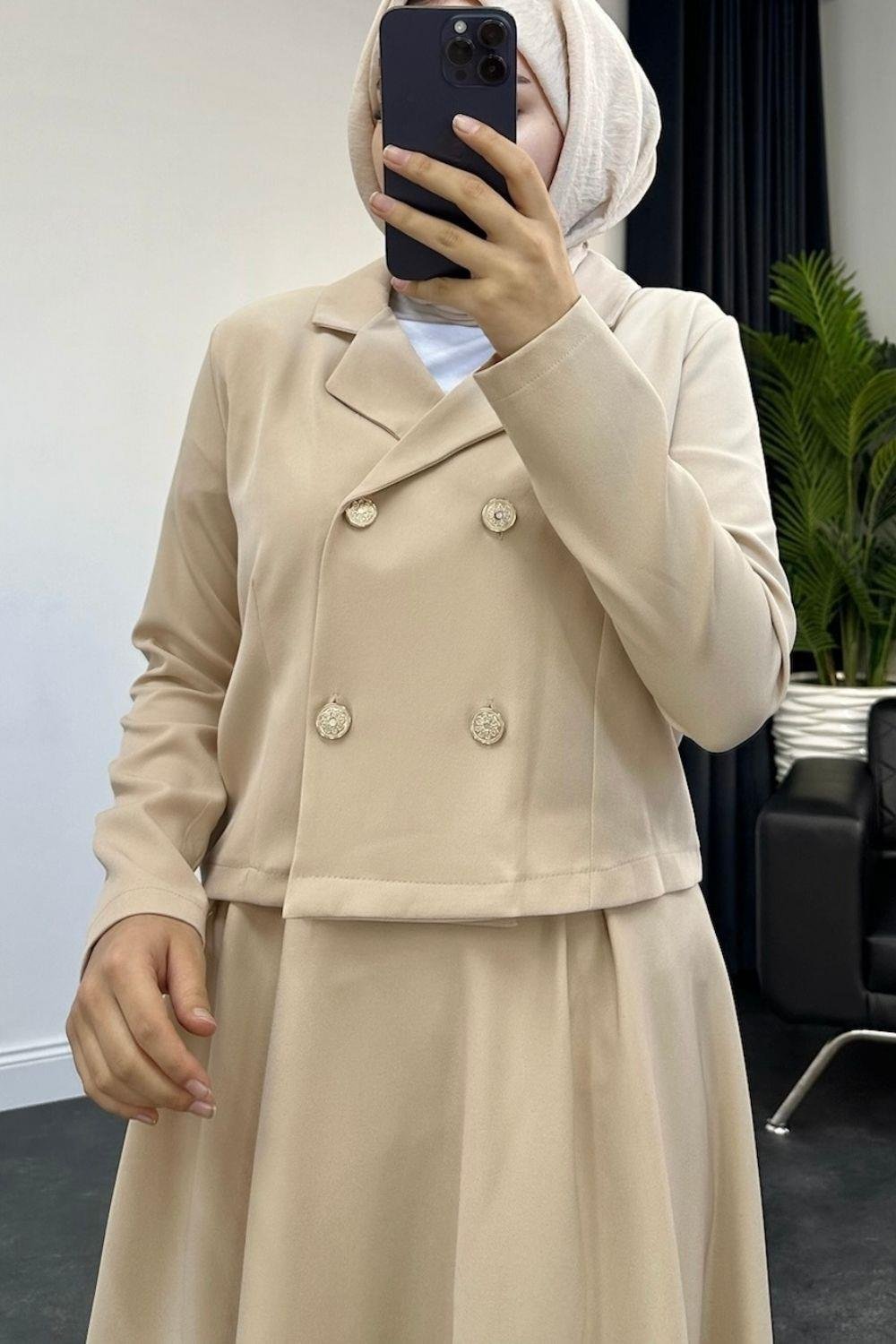 Tuana Takım Bej 6187 