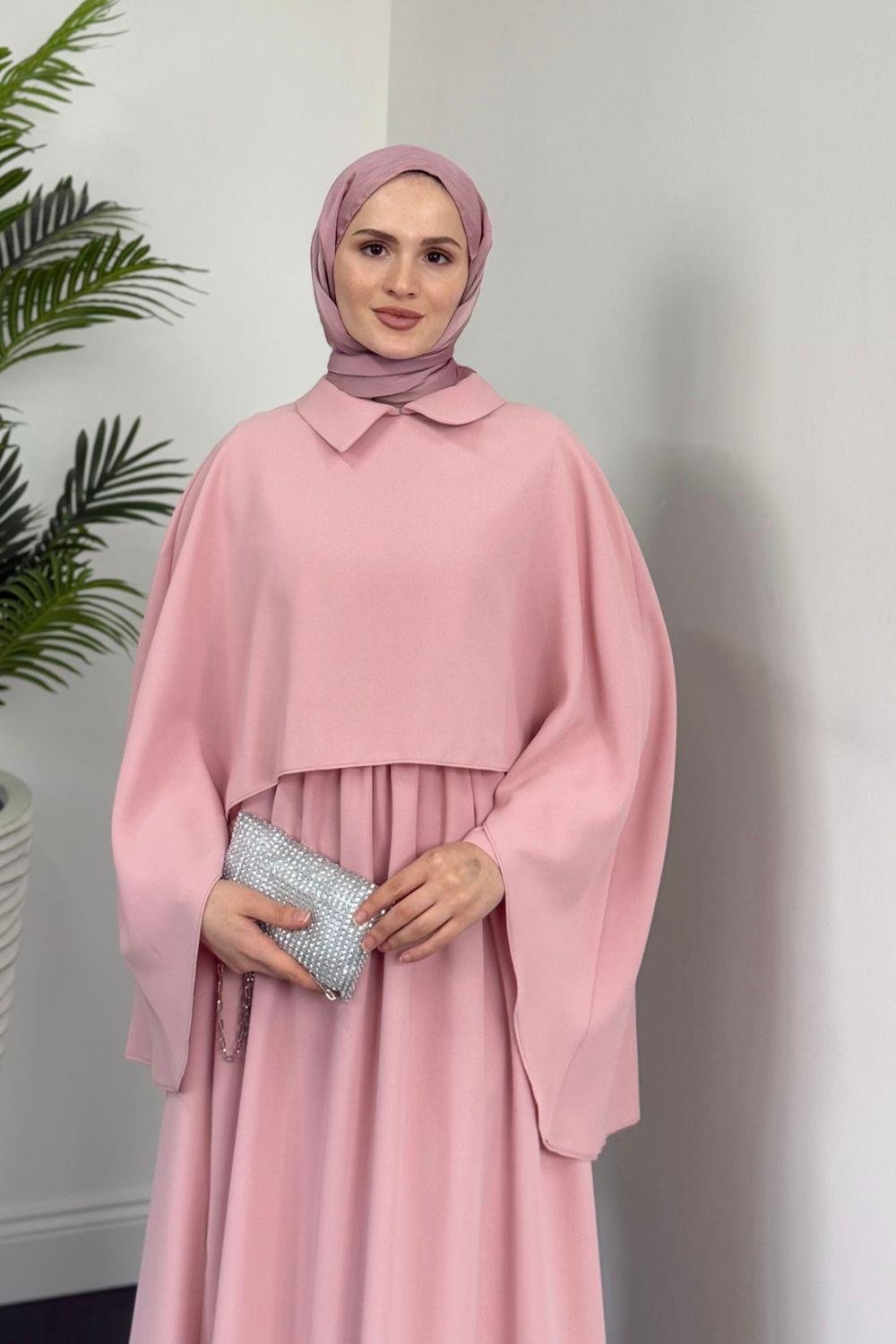 Gülnur Elbise Pudra 6203 