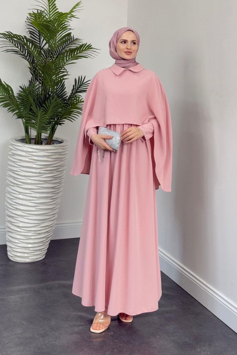 Gülnur Elbise Pudra 6203 