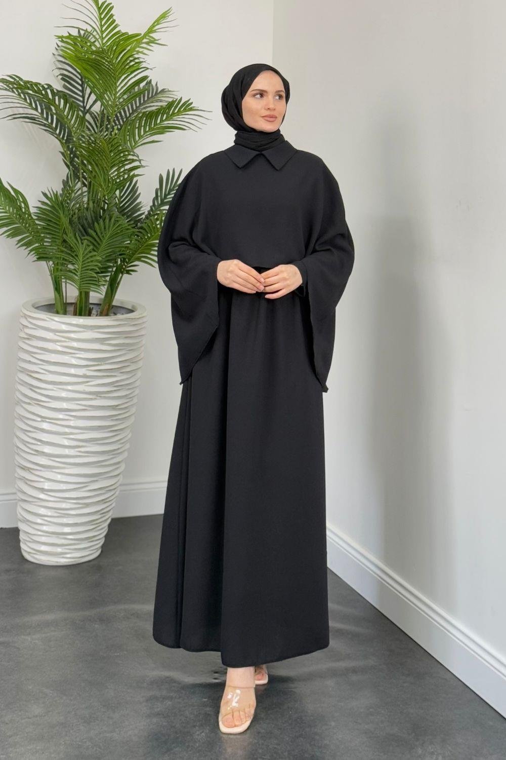 Gülnur Elbise Siyah 6203 