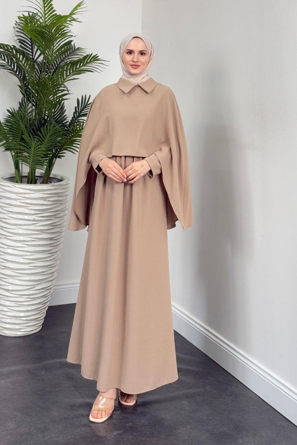 Gülnur Elbise Vizon 6203 