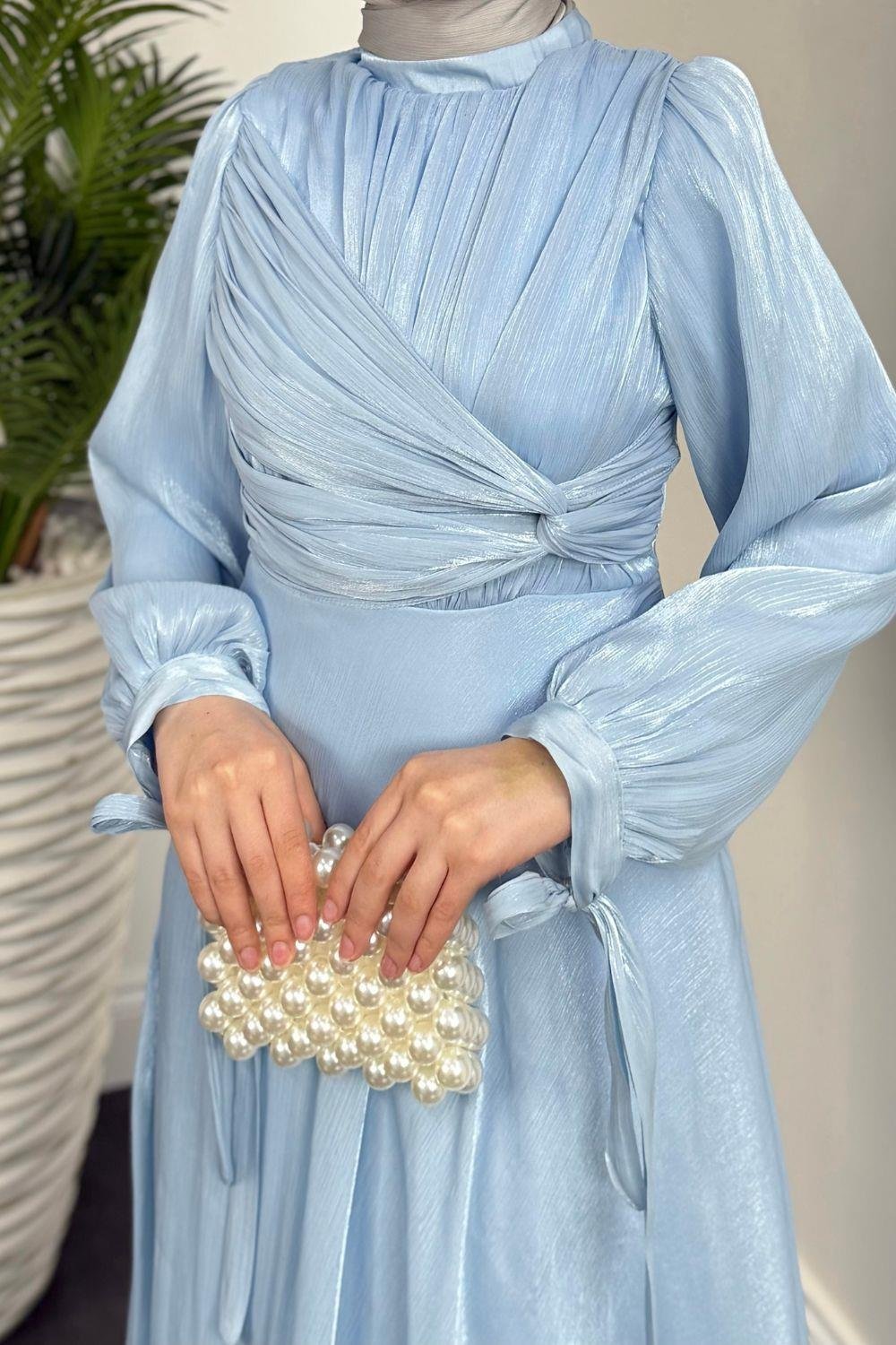 Daisy Piliseli Abiye Bebe Mavisi 6220 