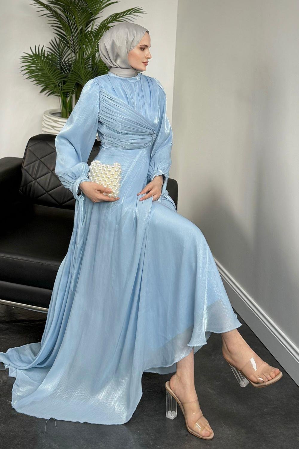 Daisy Piliseli Abiye Bebe Mavisi 6220 