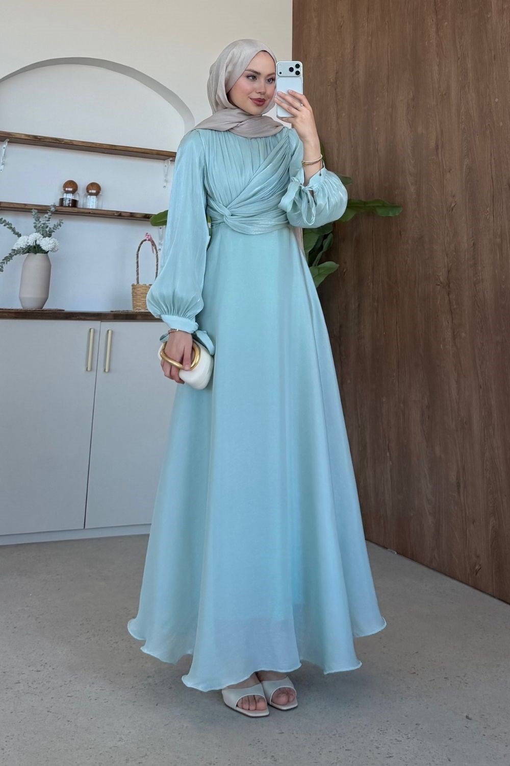 Daisy Piliseli Abiye Mint 6220 