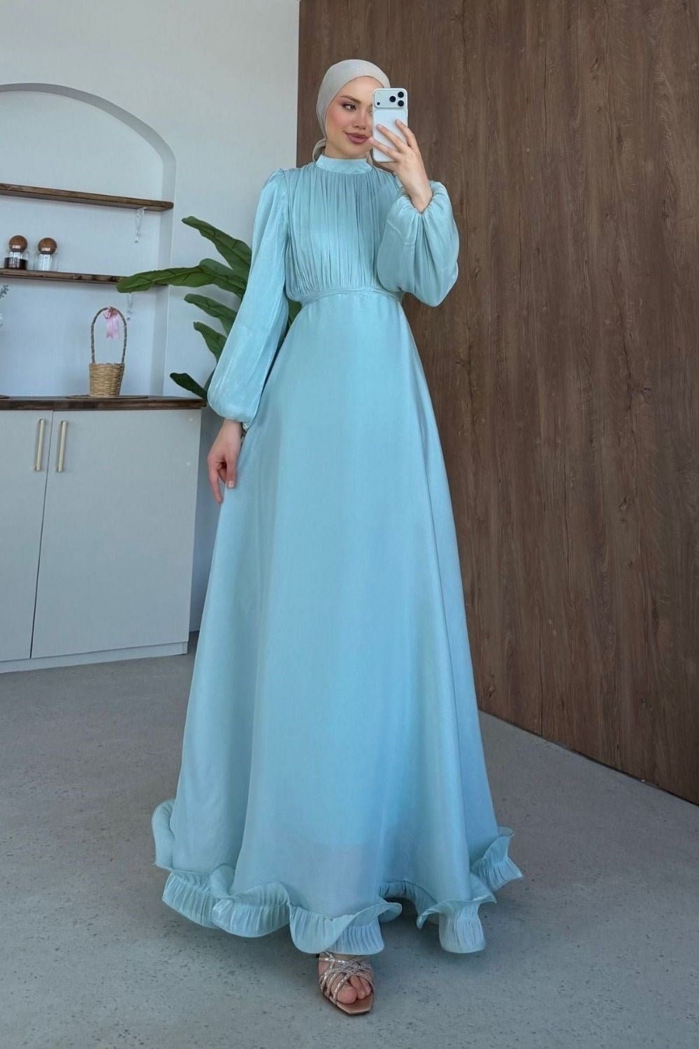 Çimen Abiye Bebe Mavisi 6278 