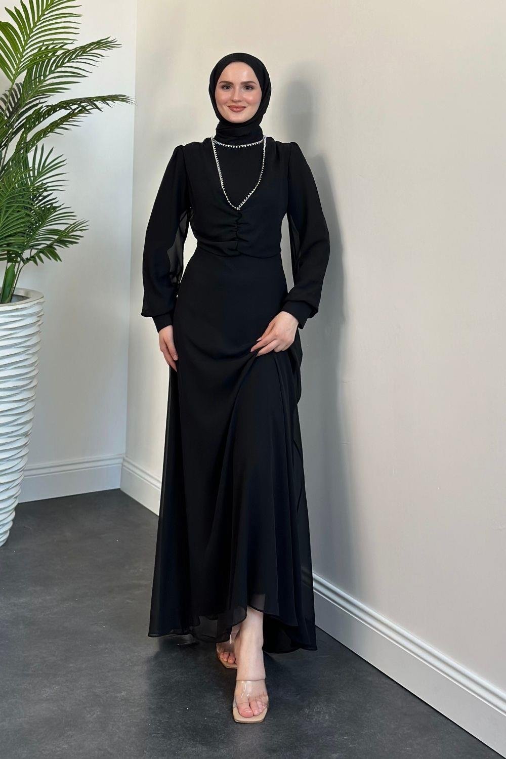 Laura Abiye Siyah 6990 