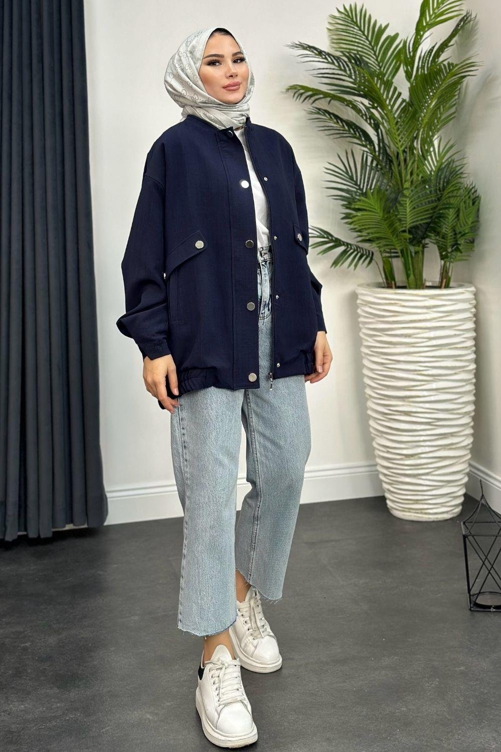 Bombi Ceket Lacivert 7010 