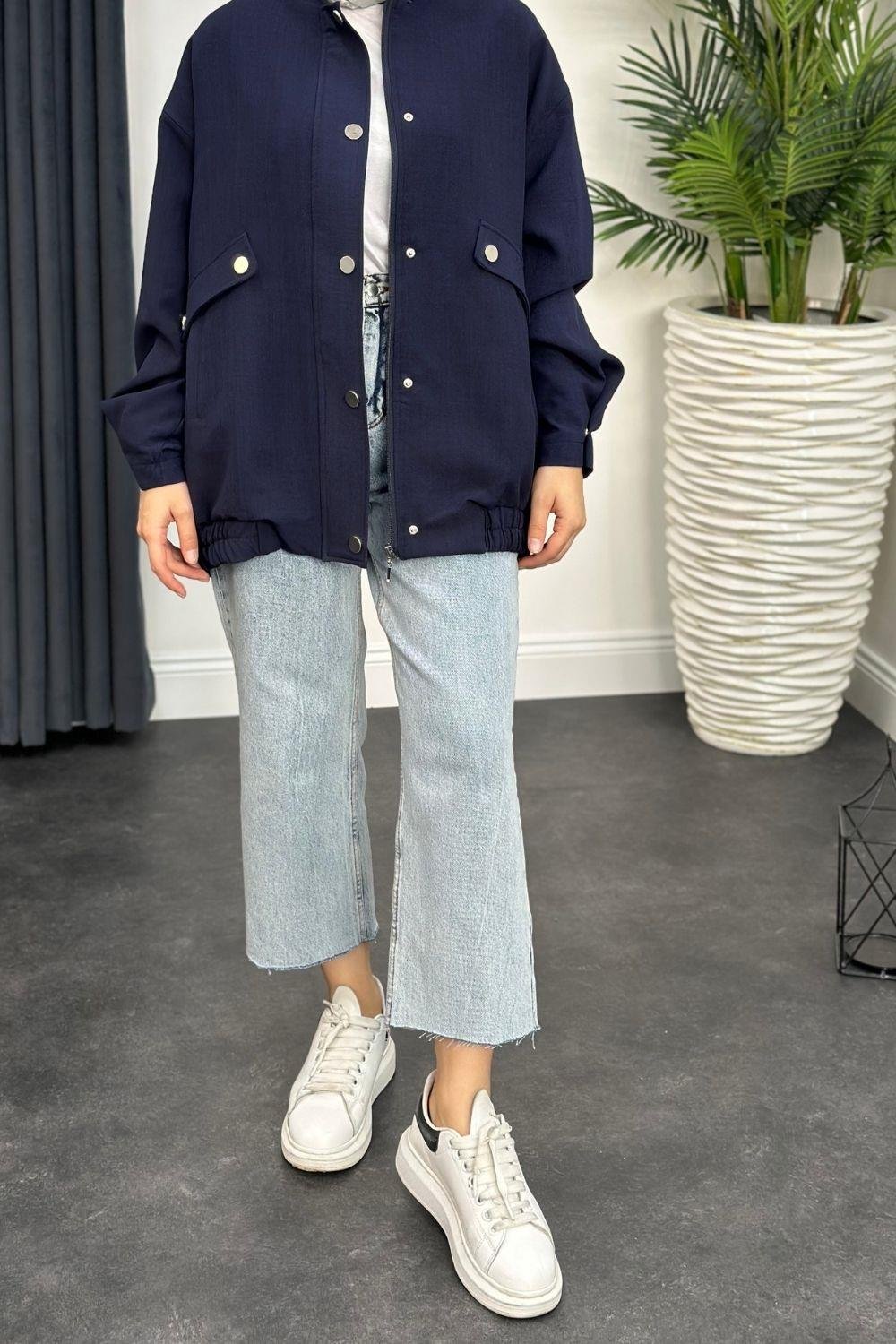 Bombi Ceket Lacivert 7010 