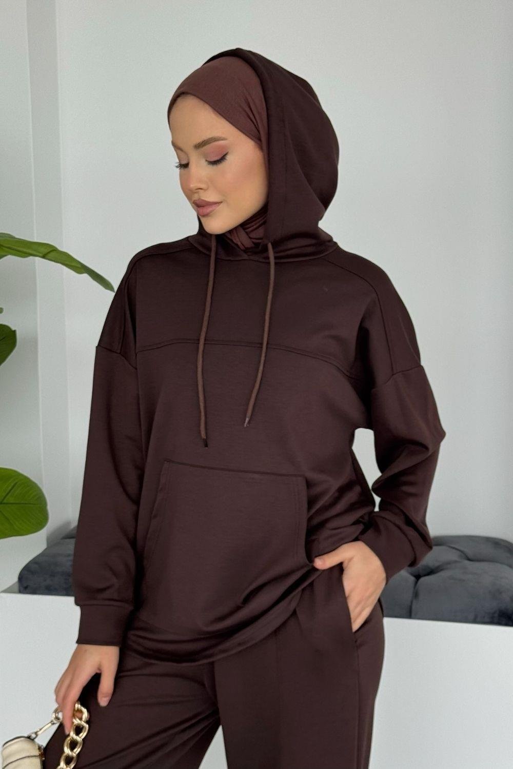 Selanik Modal Takım Kahverengi 70141 