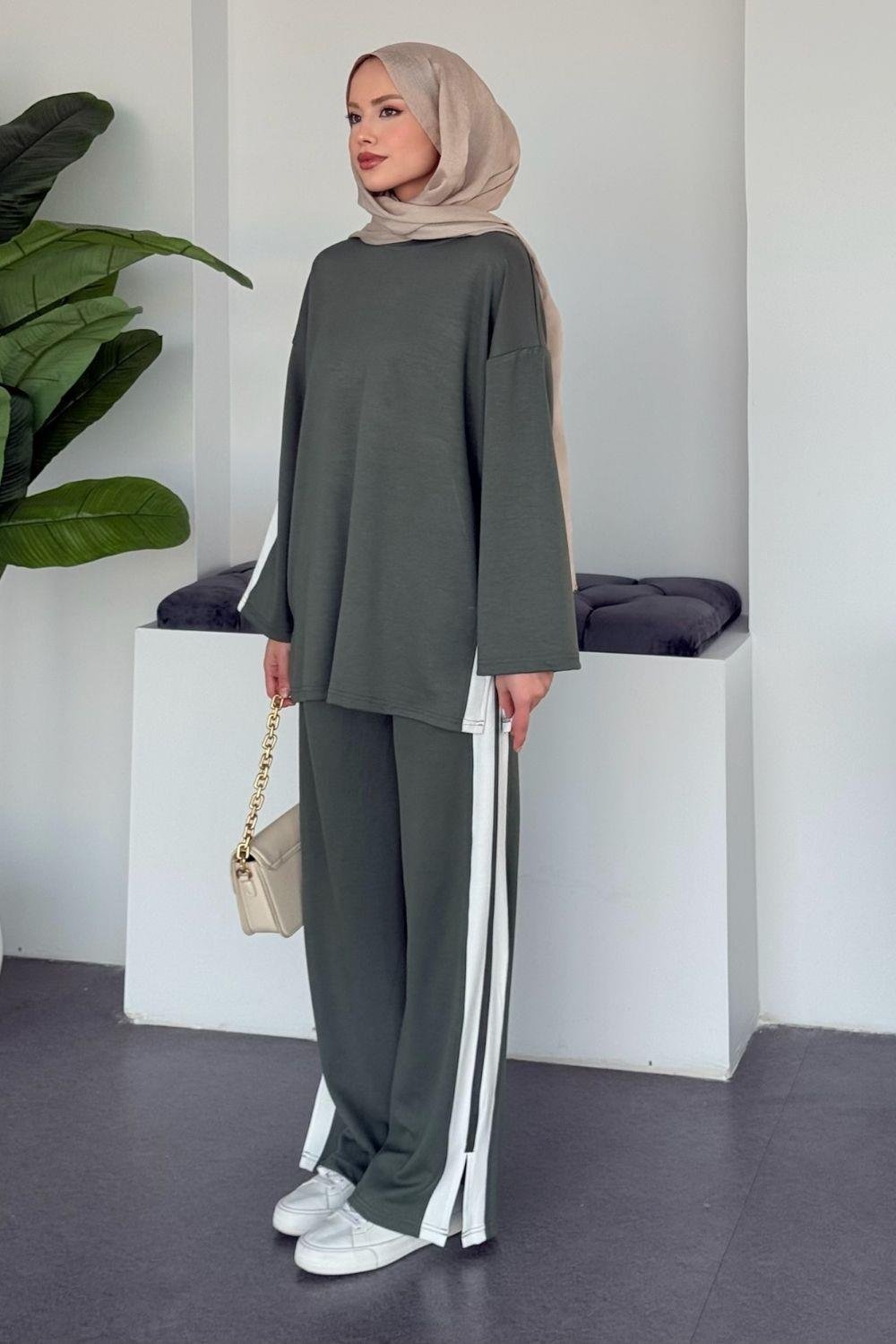 Gama Şeritli Takım Haki 70144 