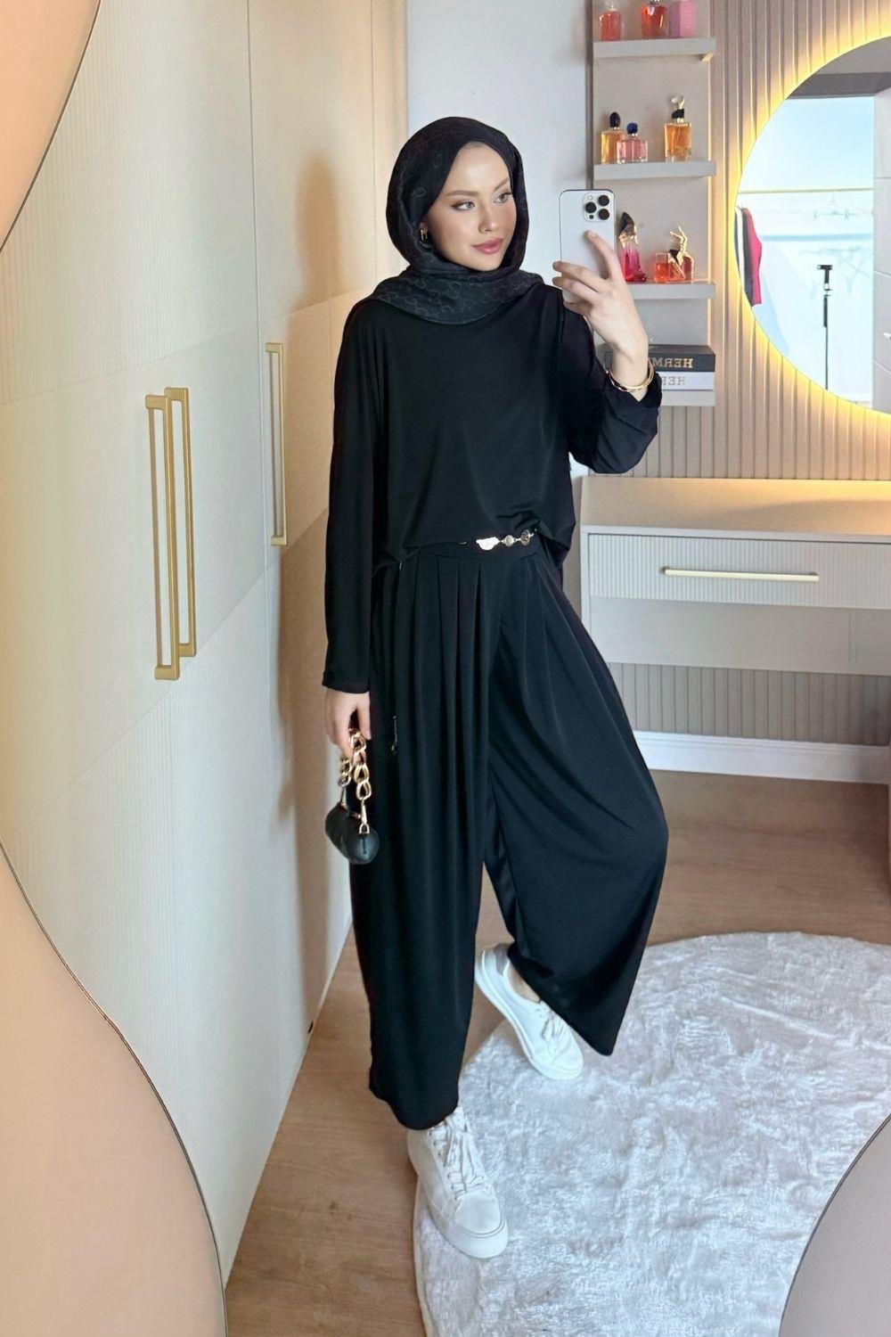 Evrim Takım Siyah 70146 
