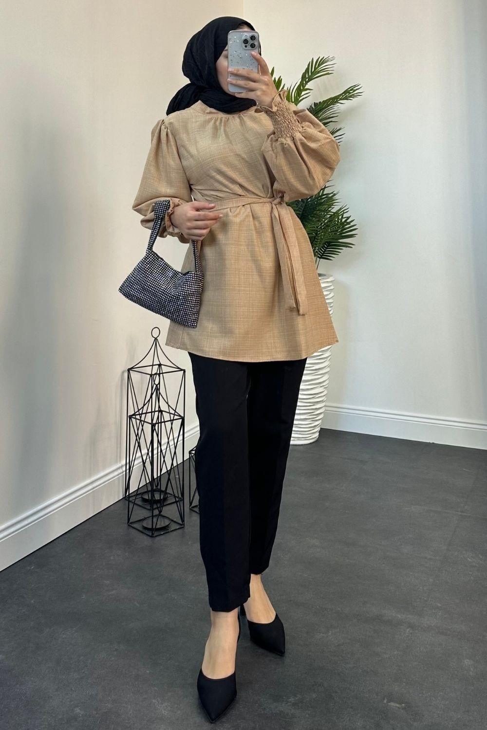 Buket Tunik Bej 7227 