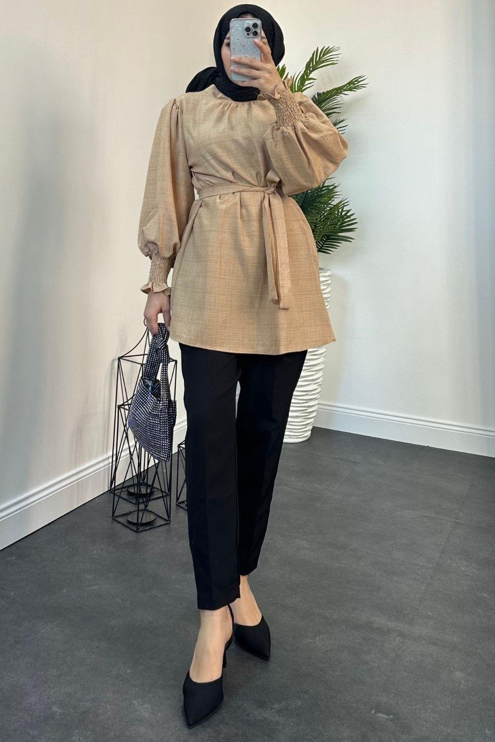 Buket Tunik Bej 7227 