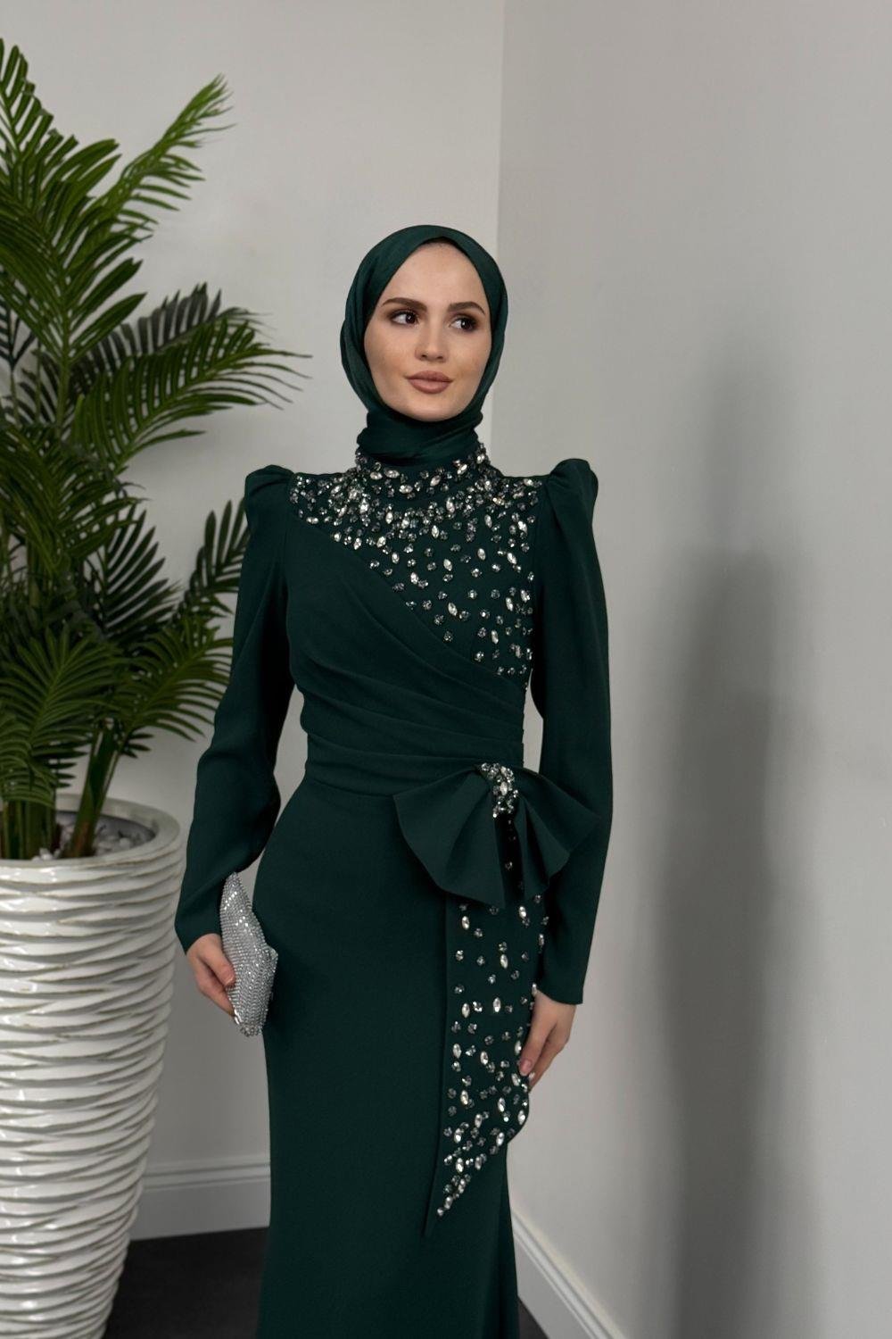 Songül Abiye Zümrüt 80020 