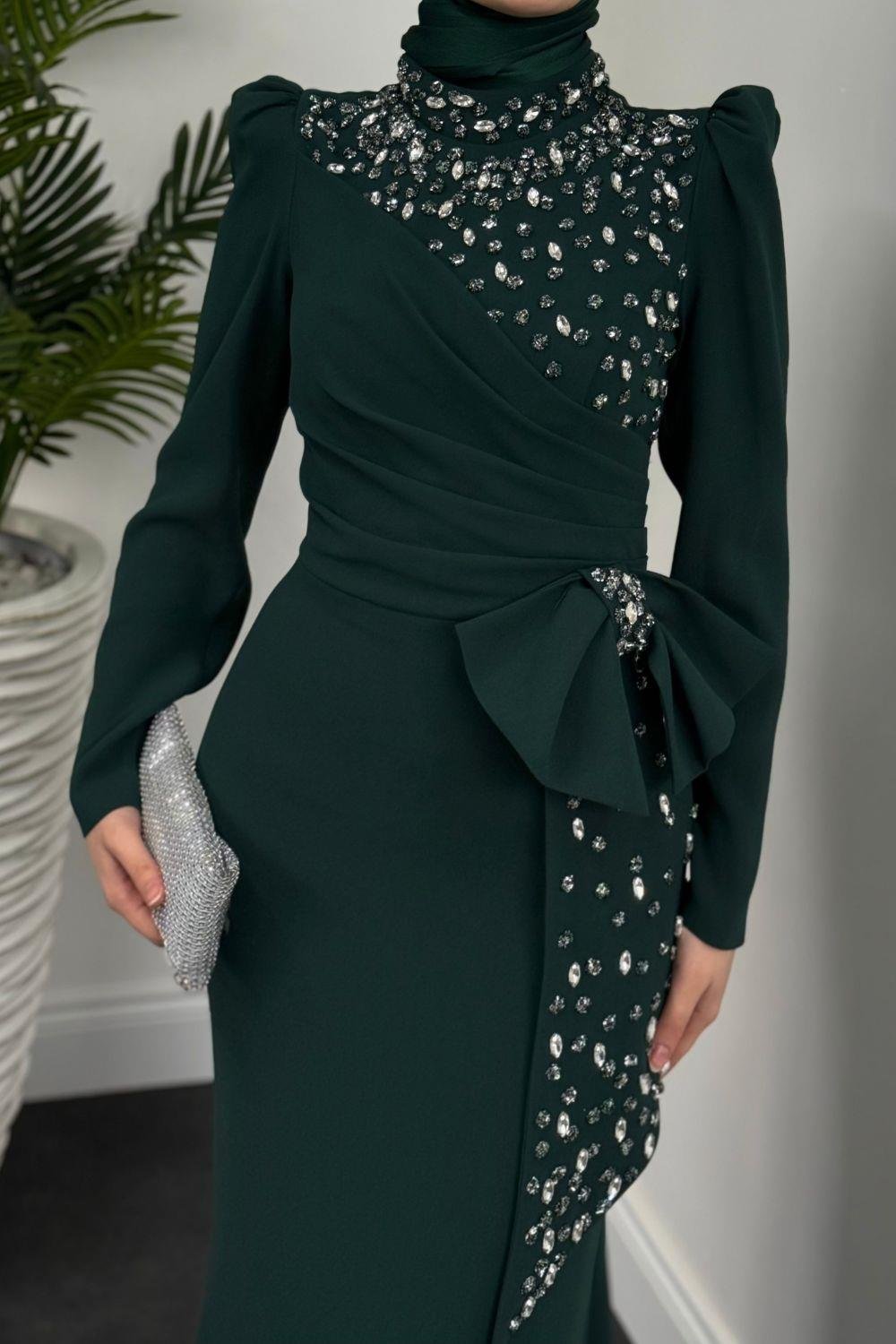 Songül Abiye Zümrüt 80020 