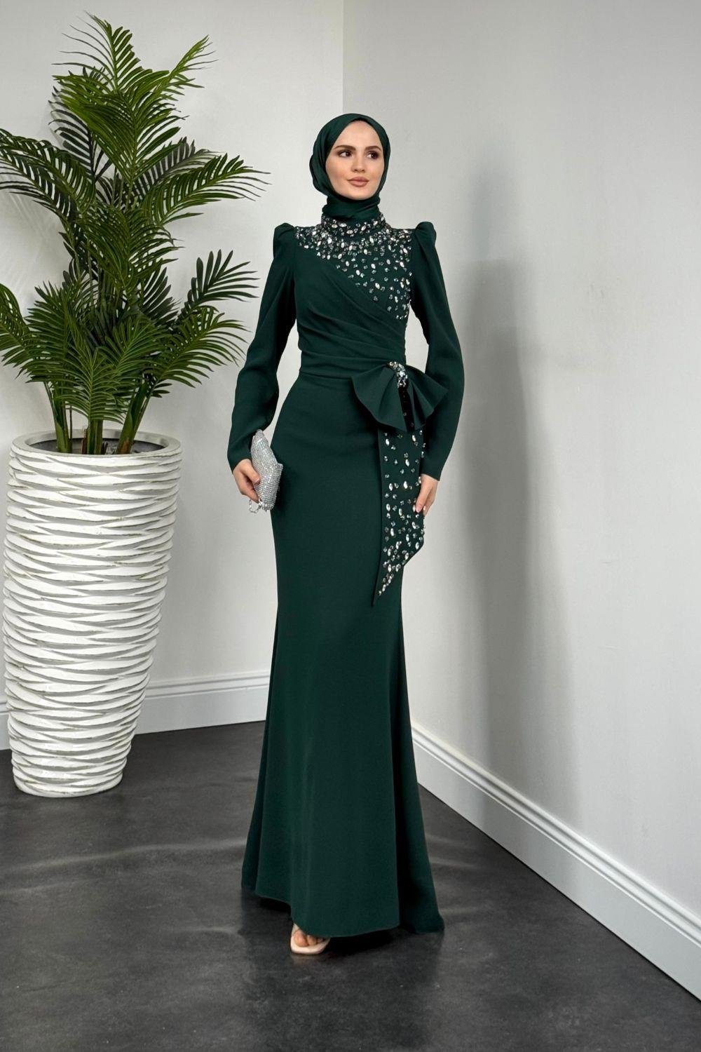 Songül Abiye Zümrüt 80020 