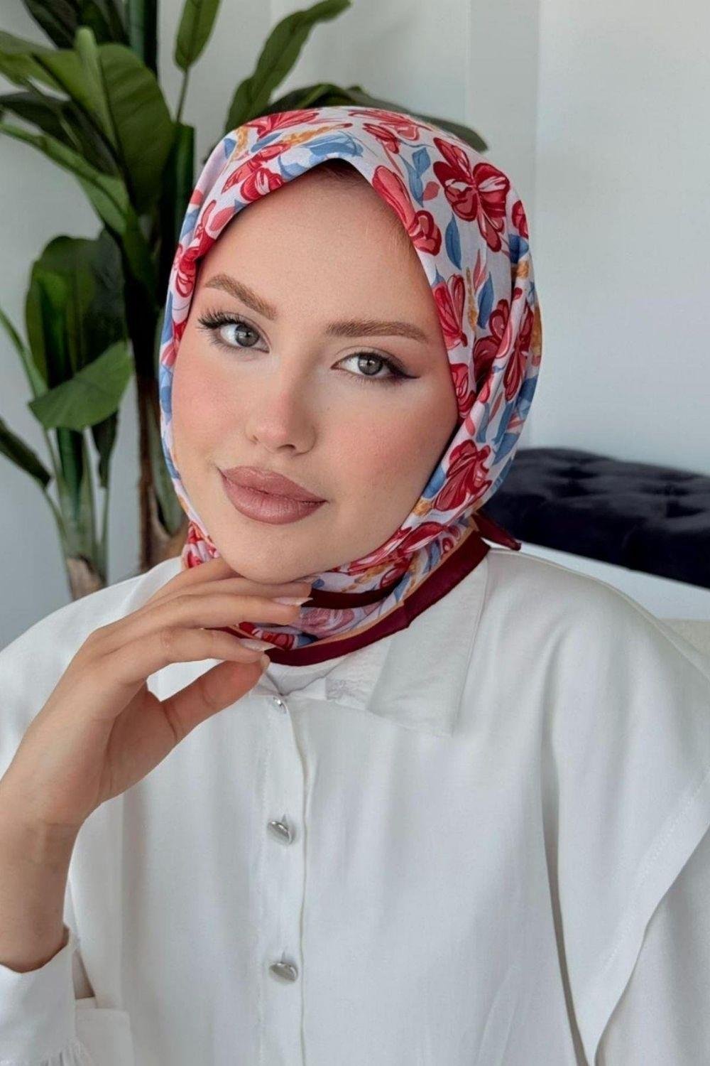 Meva Soft Eşarp Kırmızı 80080 