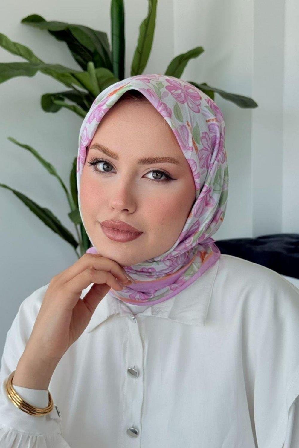 Meva Soft Eşarp Pembe 80080 