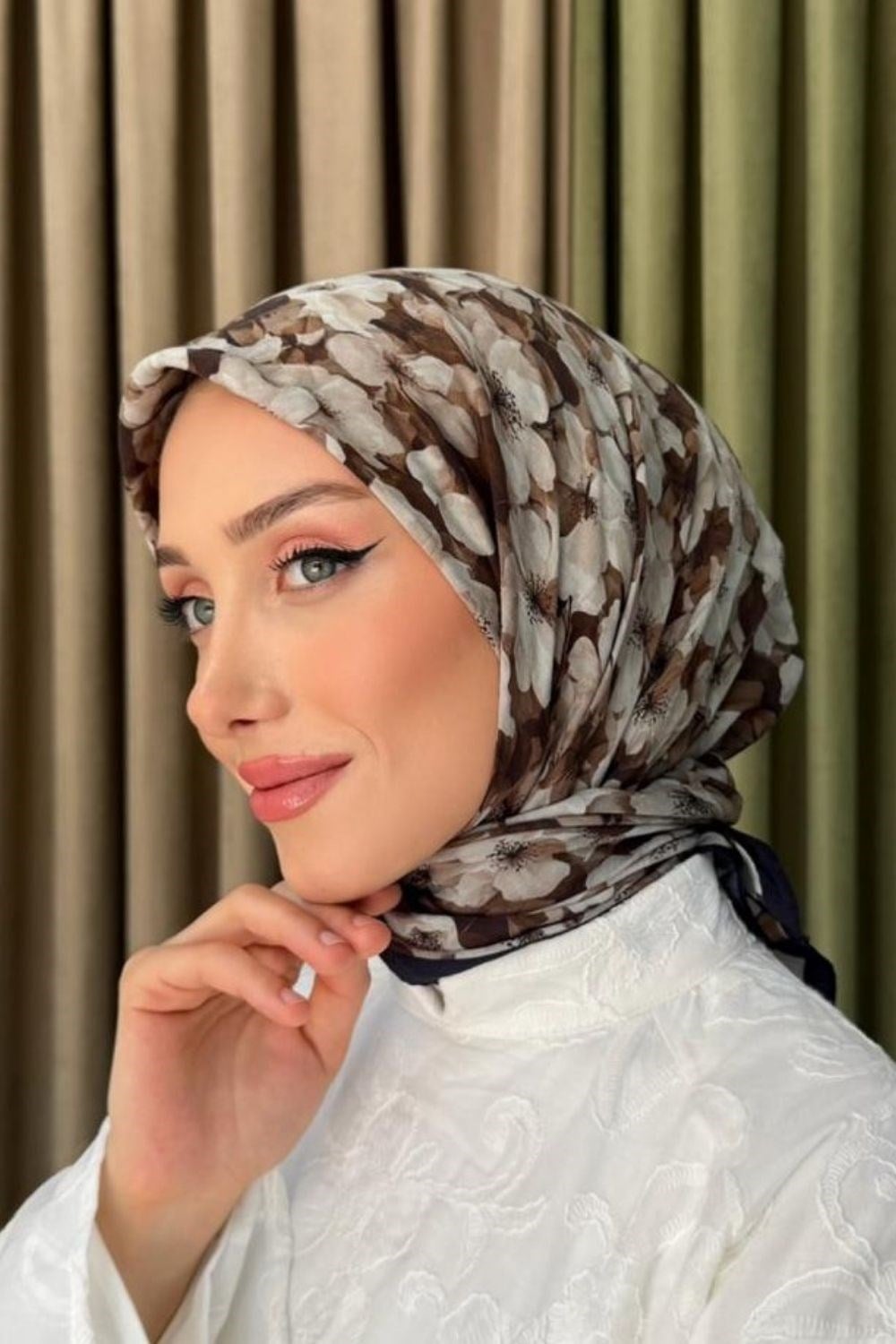Naida Eşarp Siyah 804000 