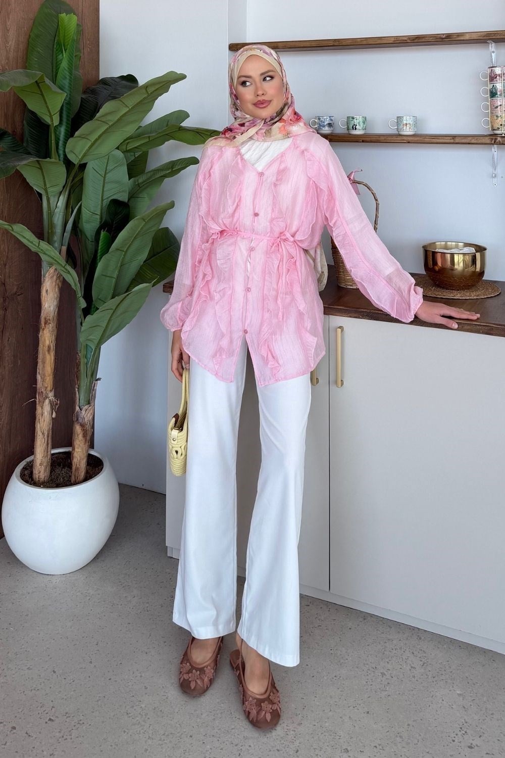 Wermos Gömlek Pembe 8043 