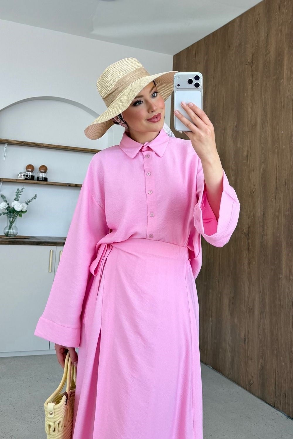 Nihal Keten Etekli Takım Pembe 8045 