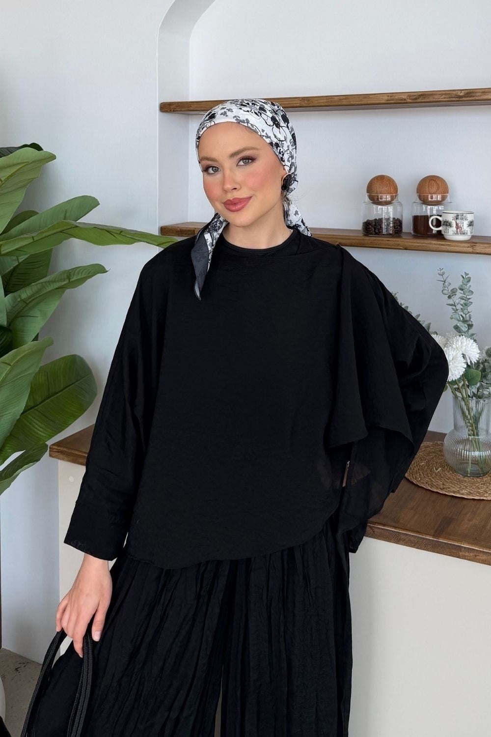 Beste Pantolonlu Takım Siyah 80500 