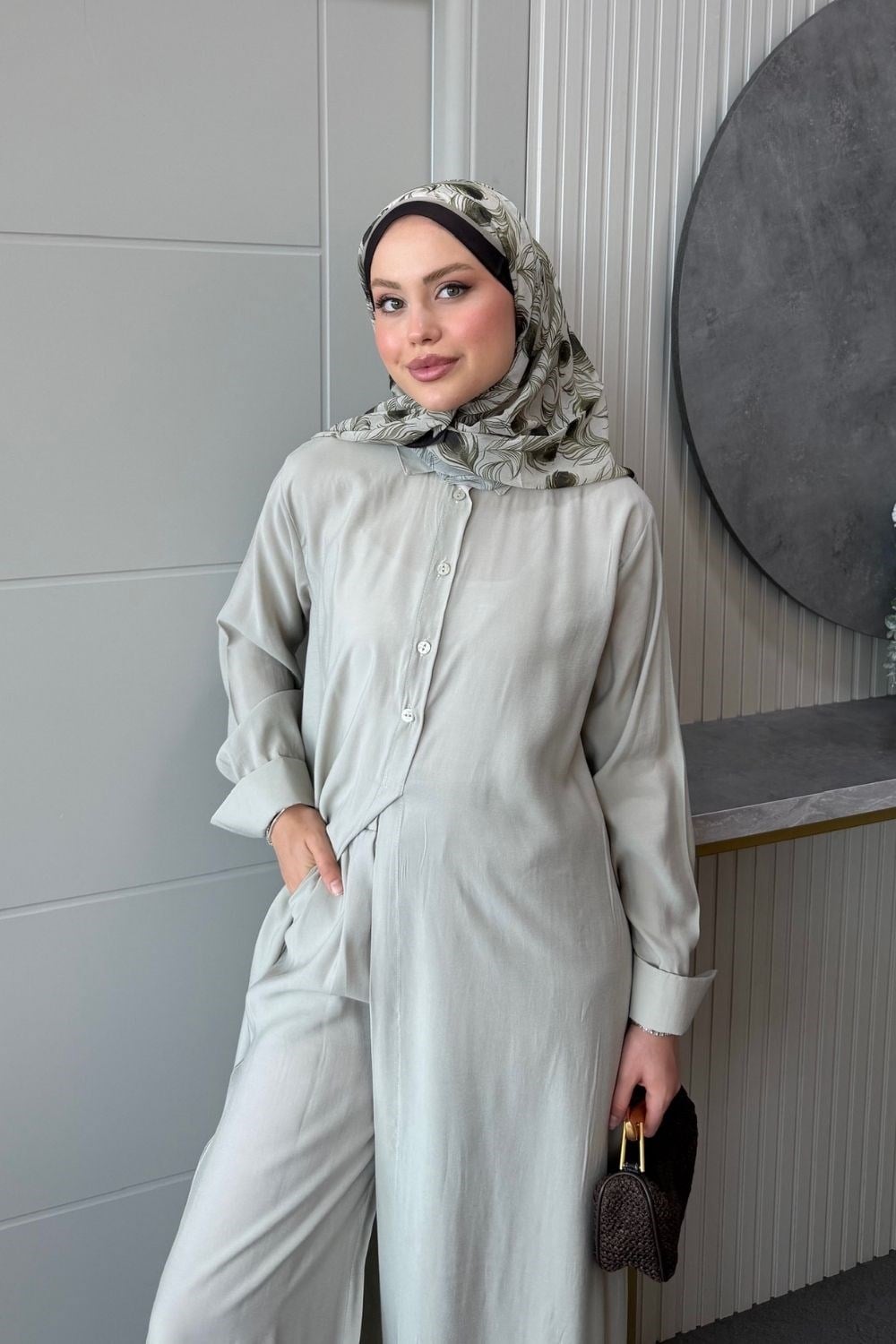 Mihrimah Modal Takım Bej 8074 