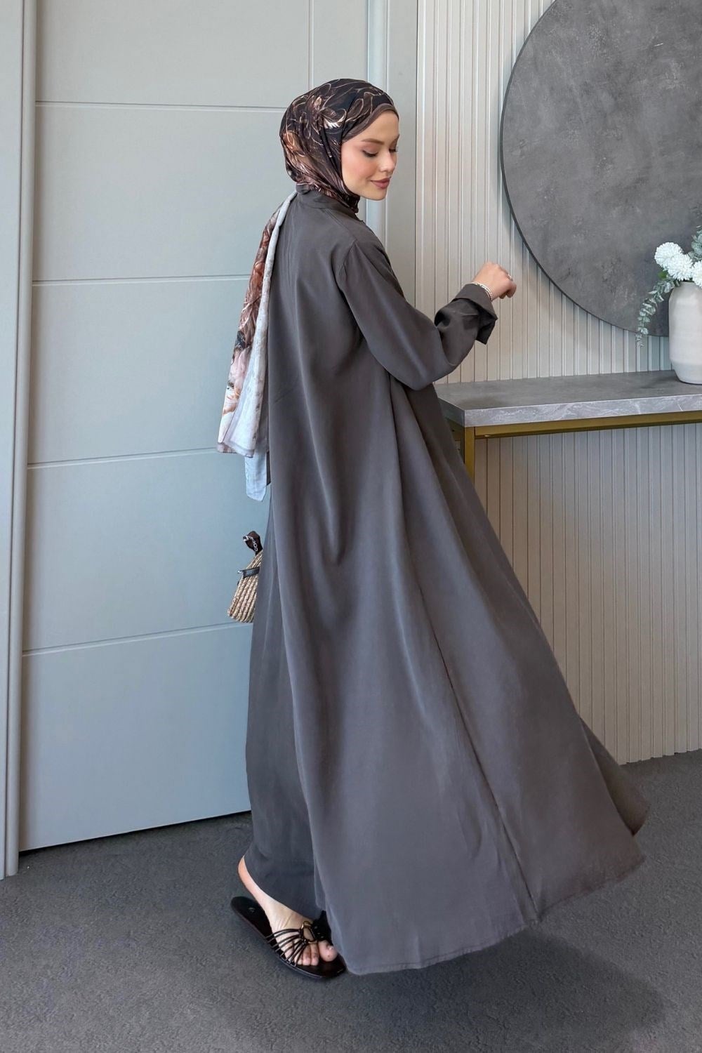 Mihrimah Modal Takım Kahverengi 8074 