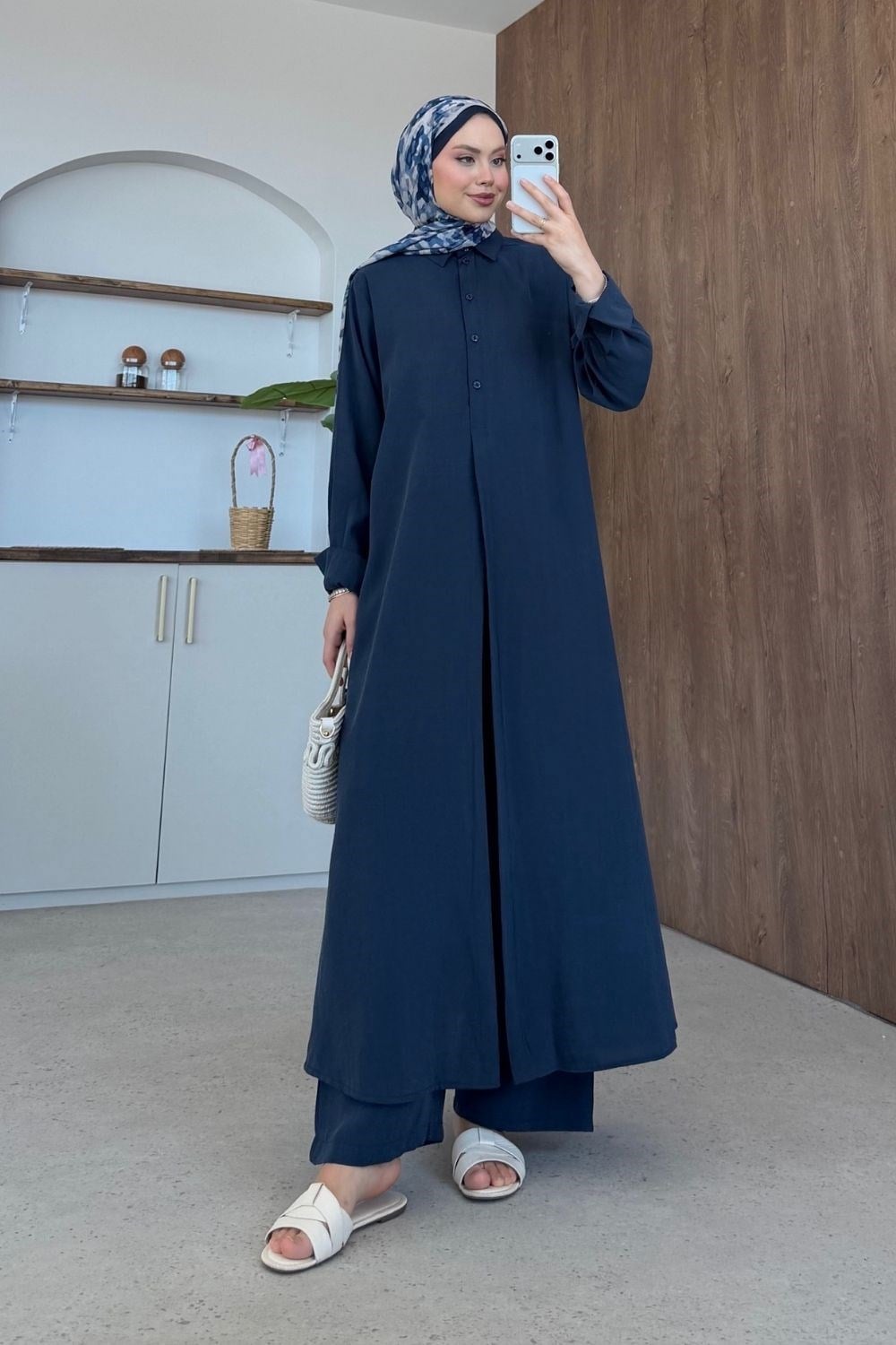 Mihrimah Modal Takım Lacivert 8074 