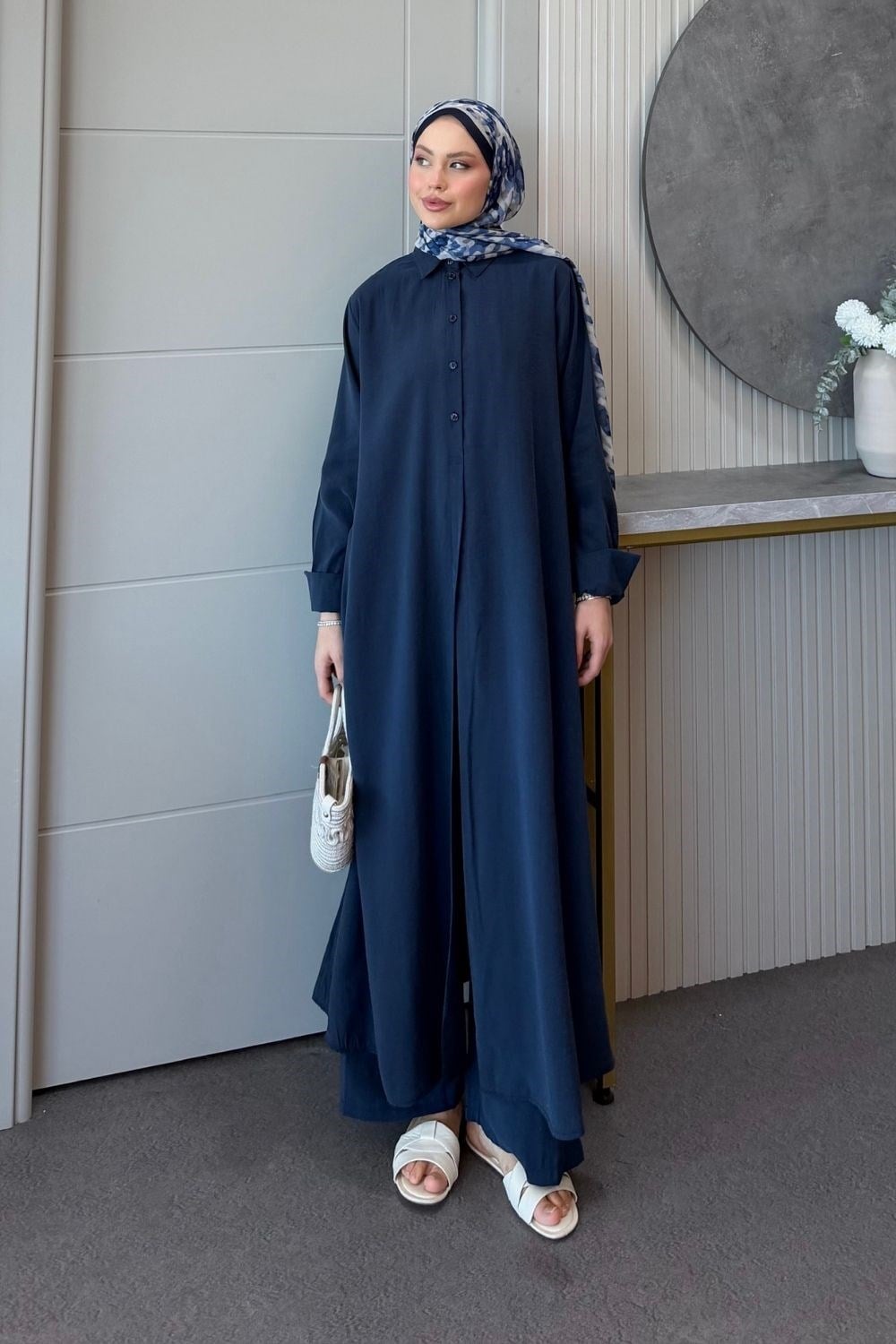 Mihrimah Modal Takım Lacivert 8074 