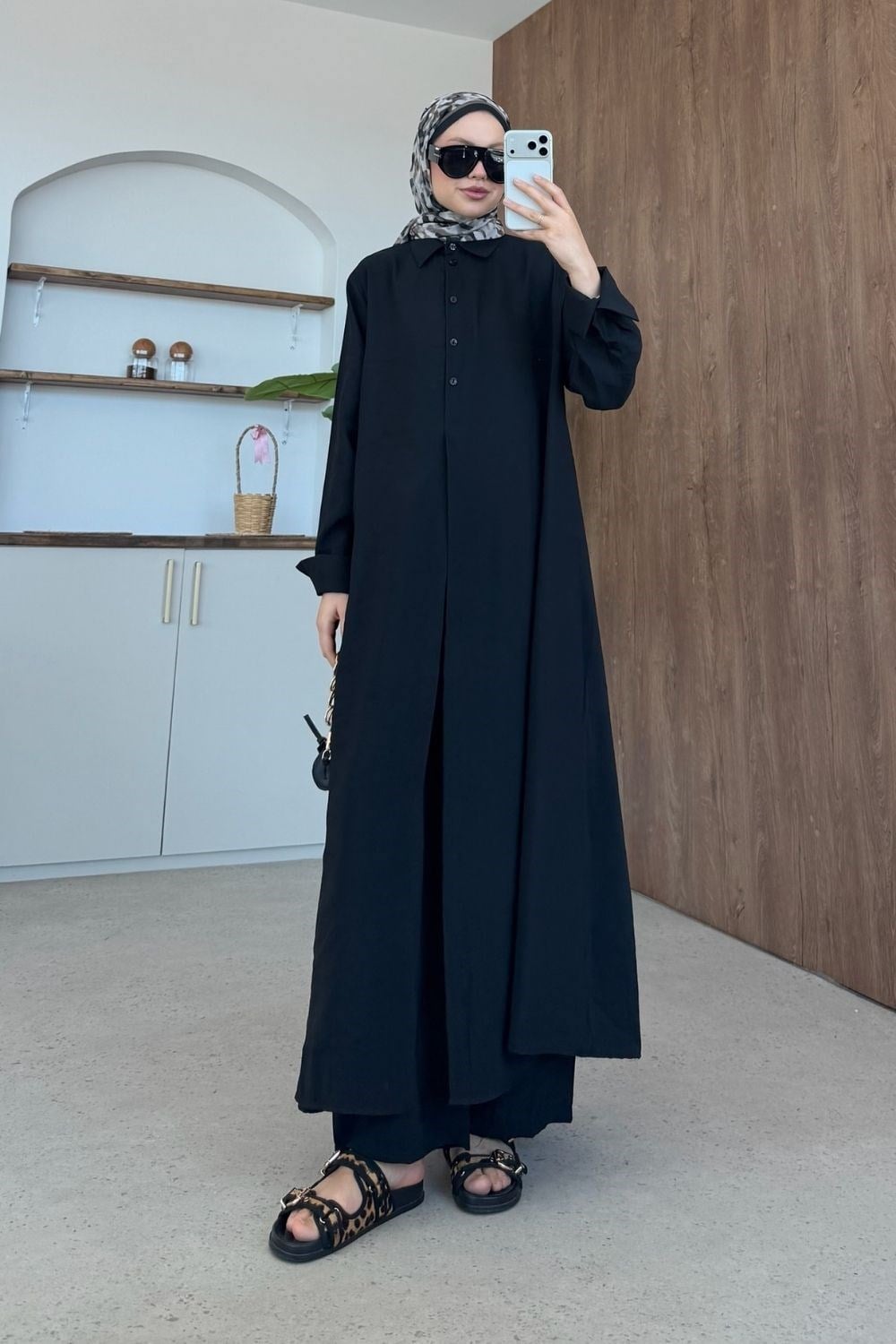 Mihrimah Modal Takım Siyah 8074 