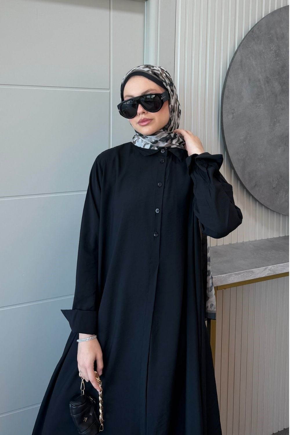 Mihrimah Modal Takım Siyah 8074 
