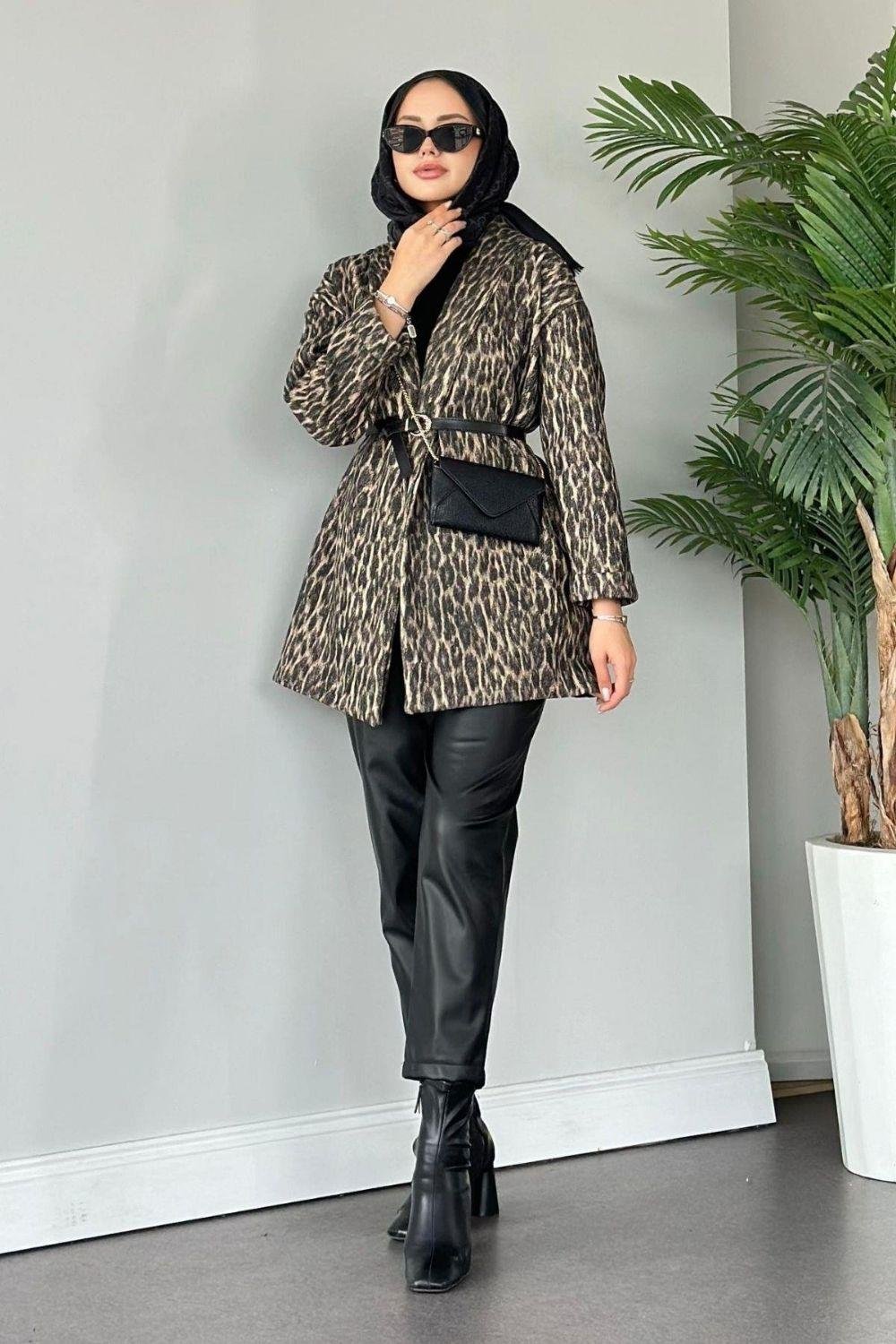 Leopar Kap Kahverengi 8153 