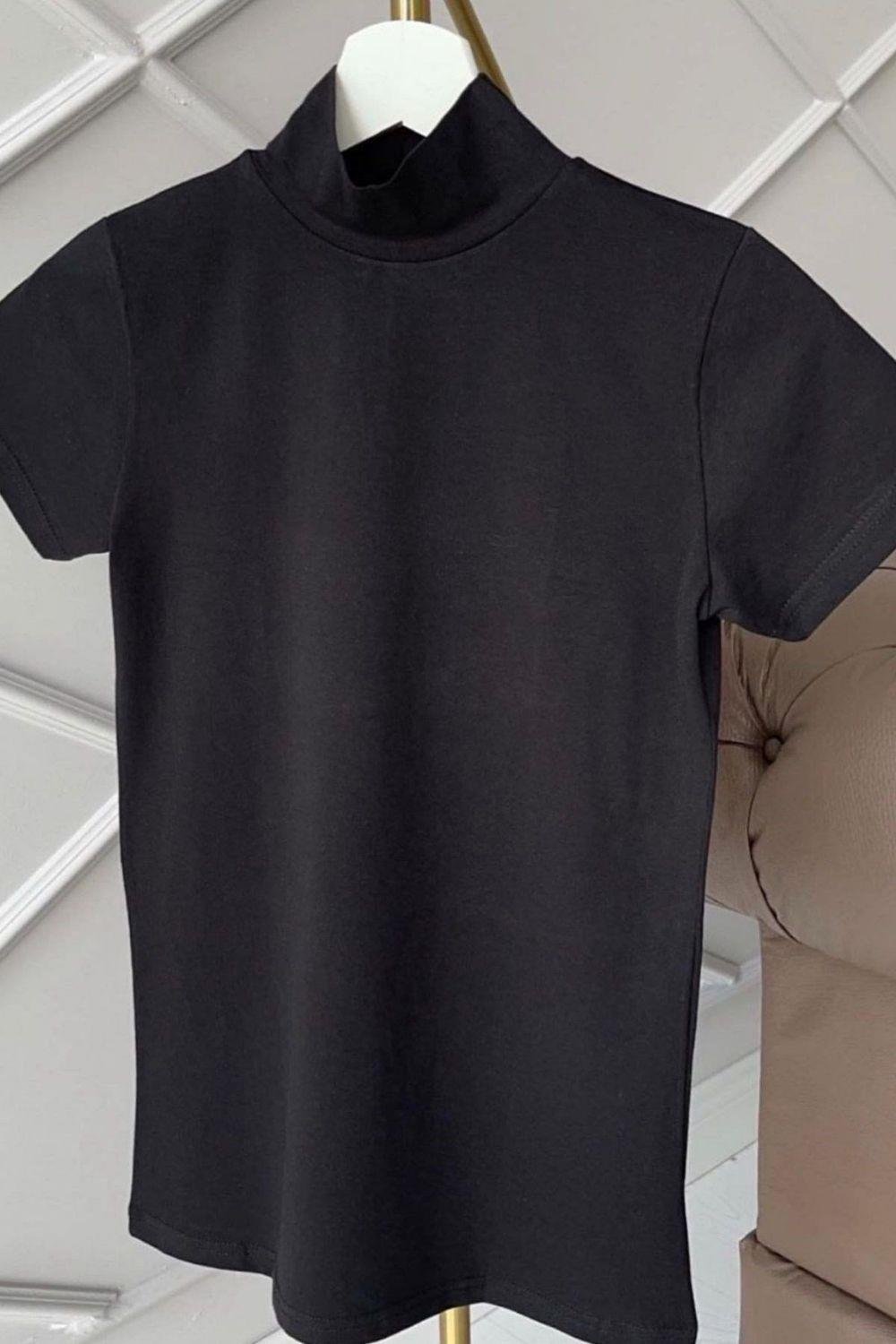 Kısa Kollu İçlik Siyah 8218 