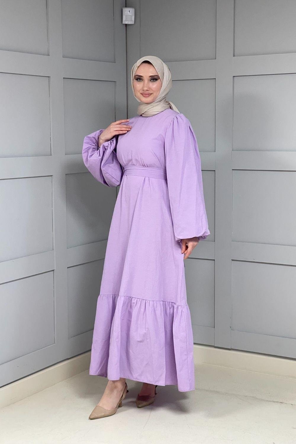 Almia Elbise Lila 8555 