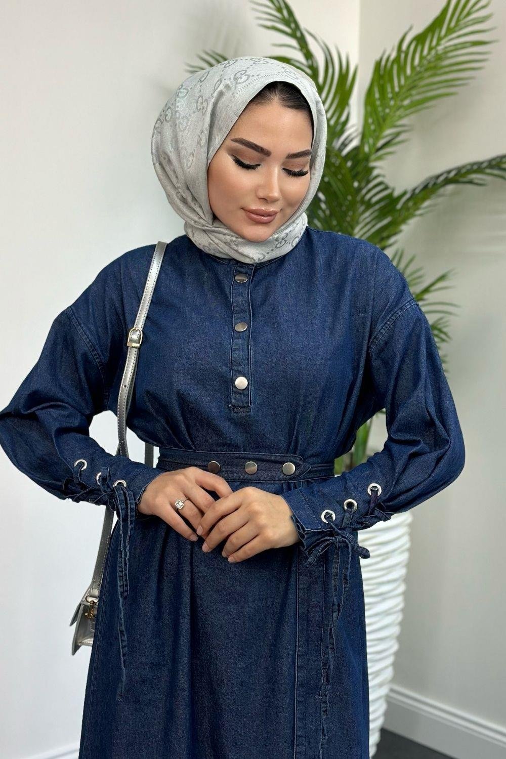 Lavin Kot Elbise Mavi 8607 