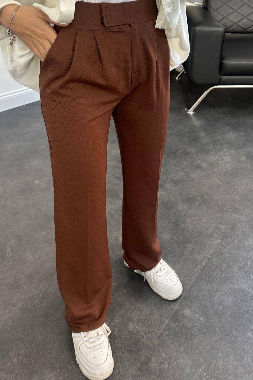 Cepli Scuba Pantolon Kahverengi 8665 