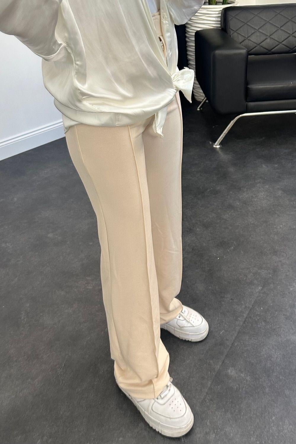 Çırtlı Pantolon Camel 8666 