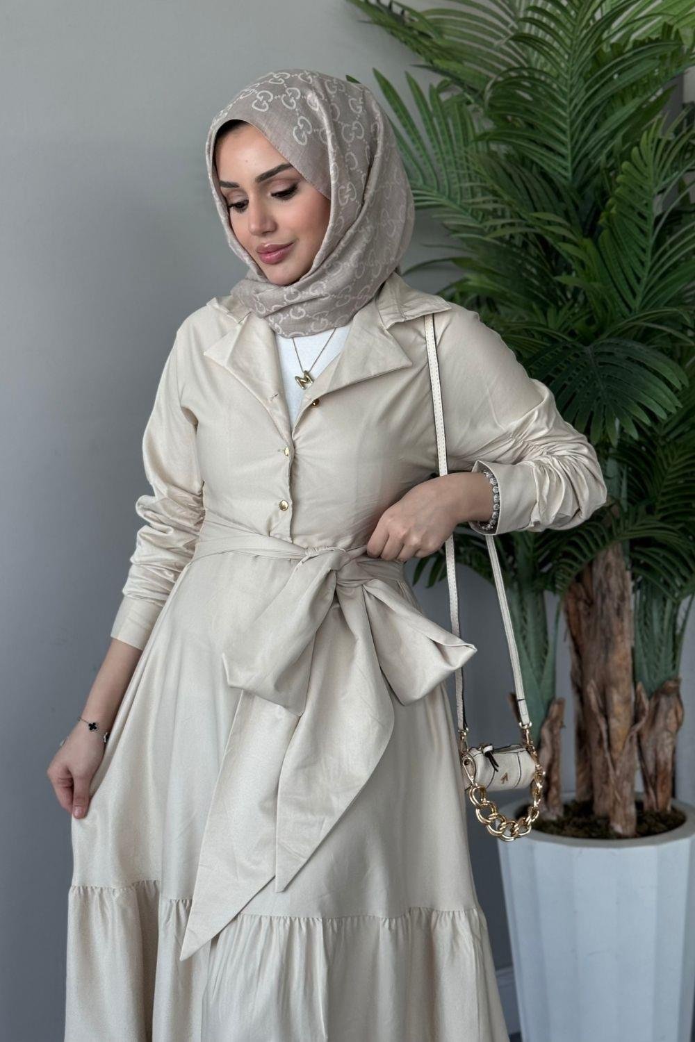 Reglan Elbise Bej 8681 
