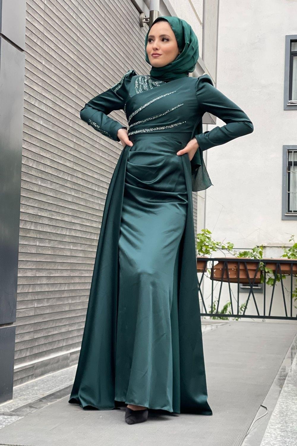 Esila Abiye Zümrüt 8834 