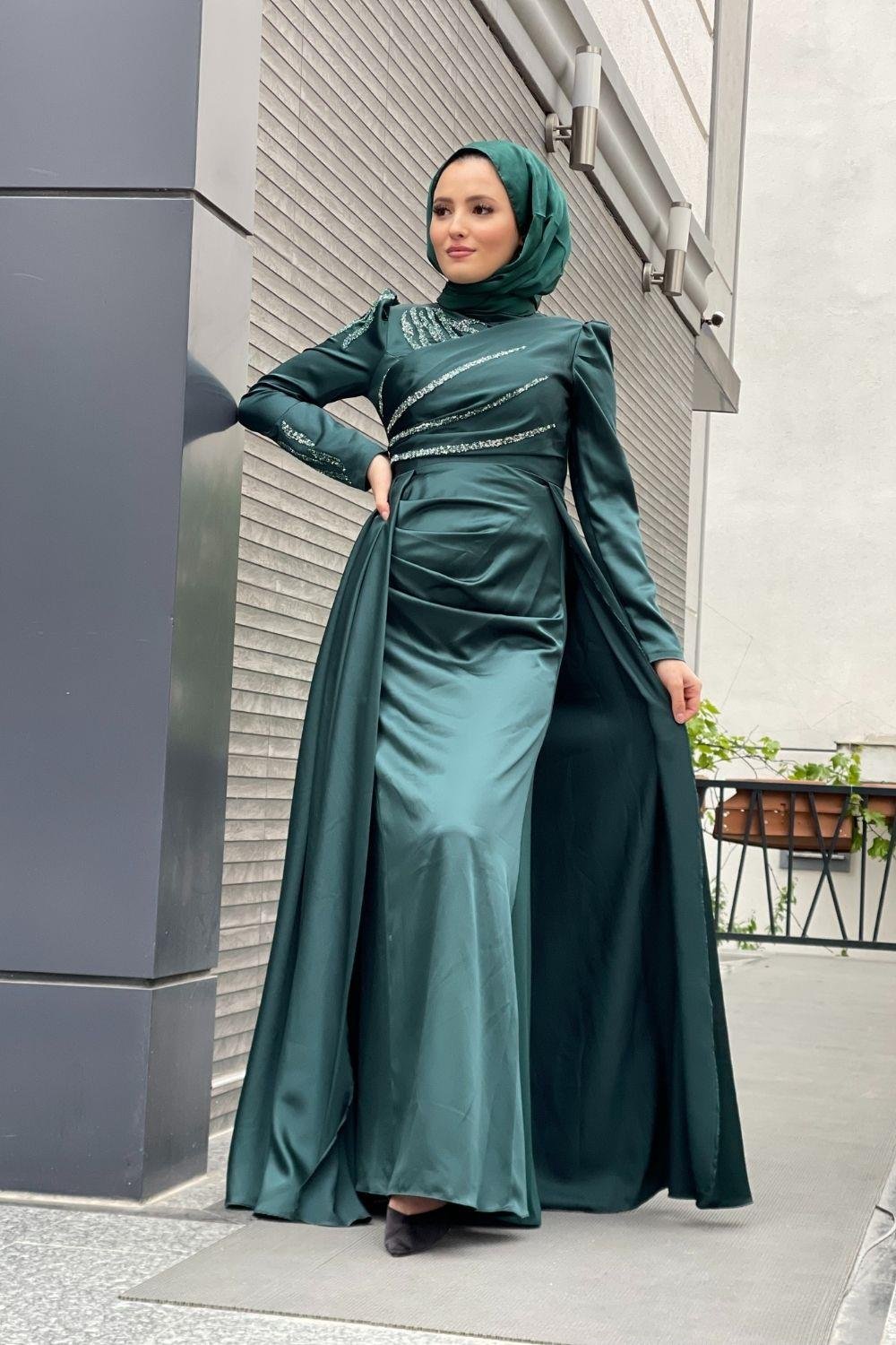 Esila Abiye Zümrüt 8834 