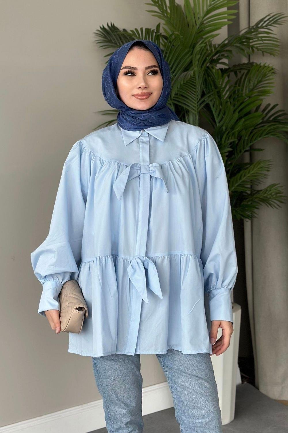 Kevia Gömlek Mavi 8906 