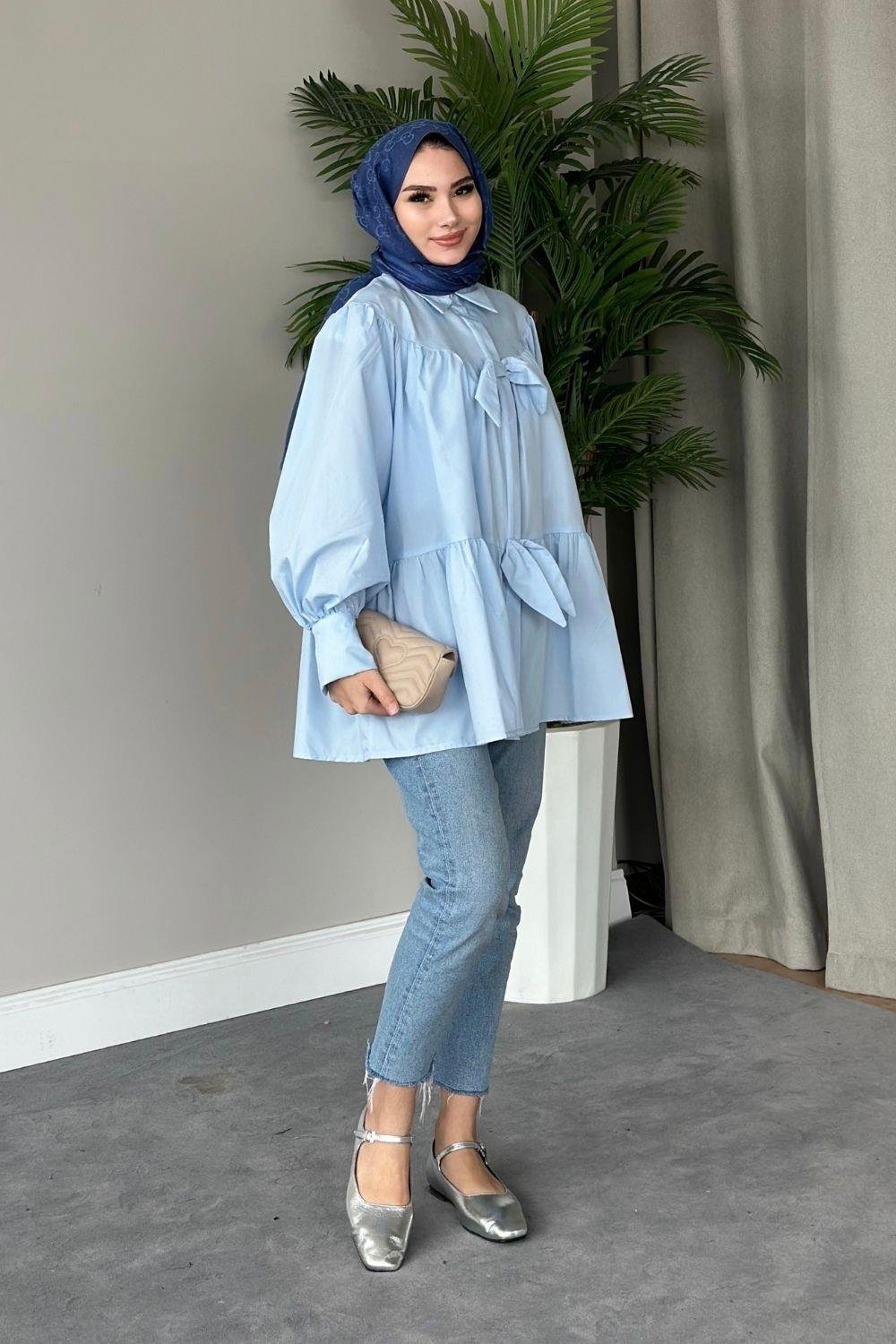 Kevia Gömlek Mavi 8906 