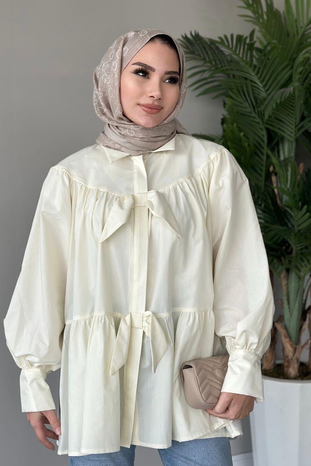 Kevia Gömlek Sarı 8906 