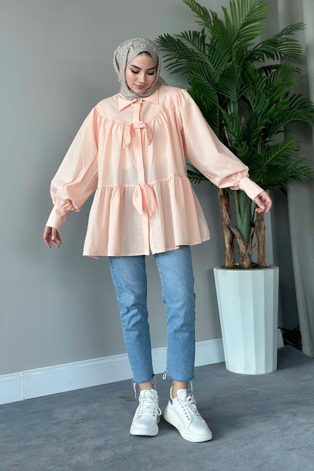 Kevia Gömlek Somon 8906 