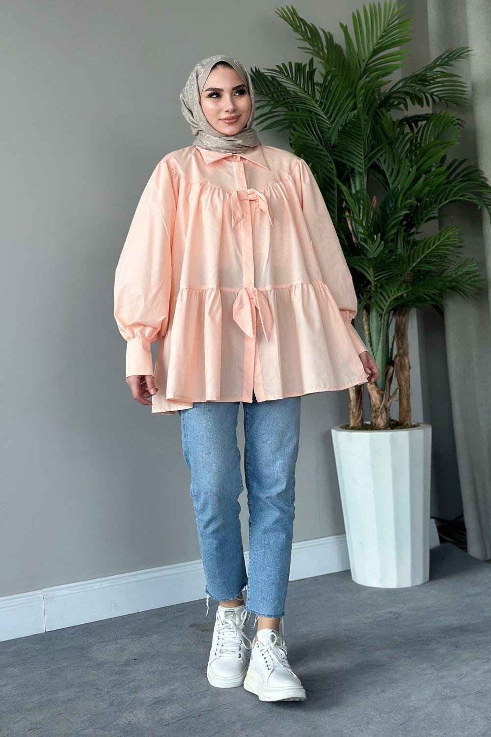 Kevia Gömlek Somon 8906 