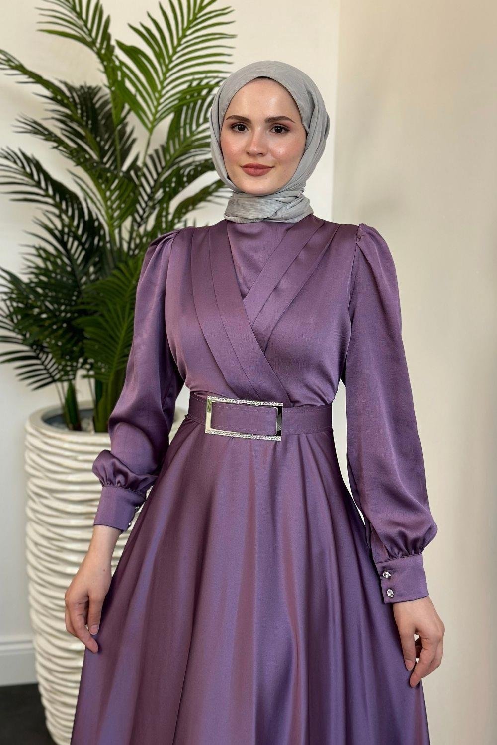 Belma Abiye Lila 8983 