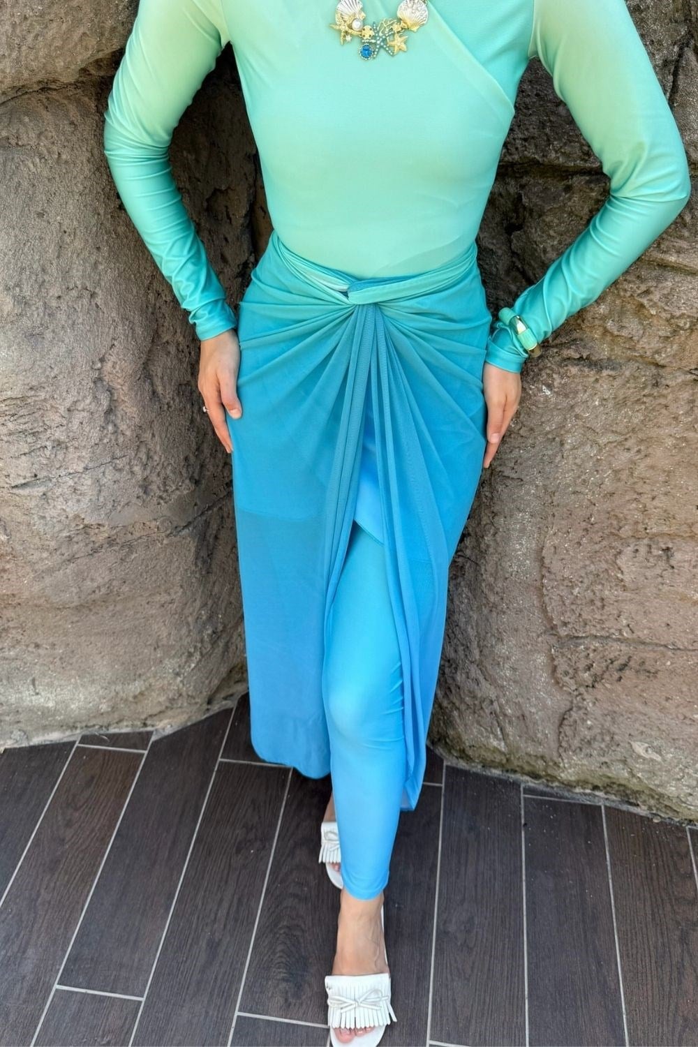 Aqua 4'lü Mayo Takım Mavi 90165 