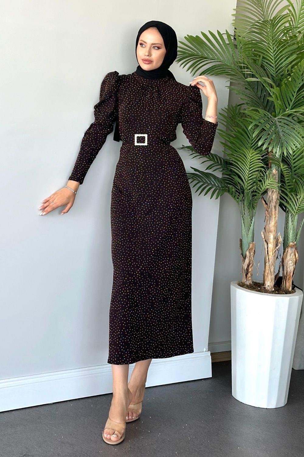 Selen Abiye Bordo 9559 