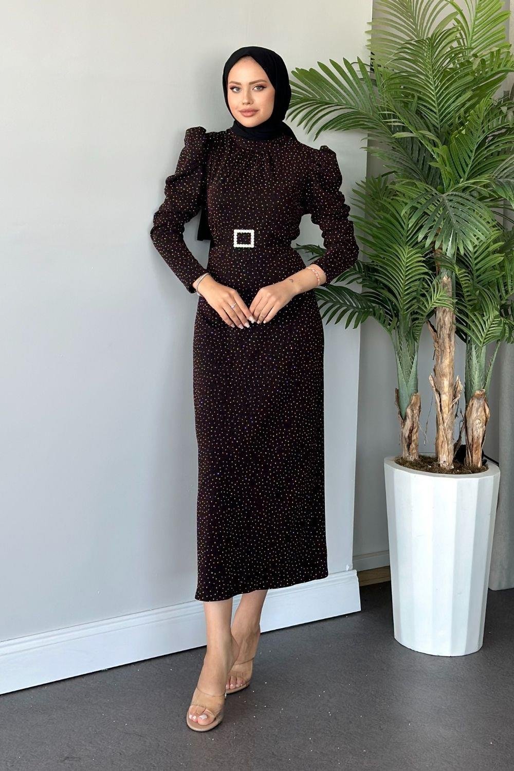 Selen Abiye Bordo 9559 